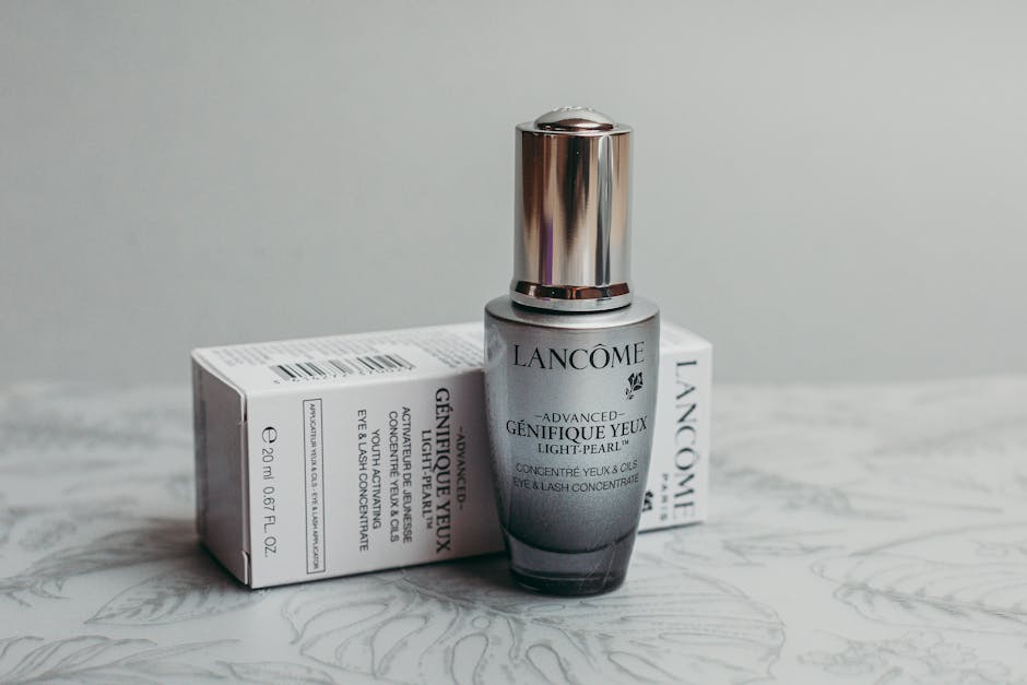 A sophisticated perfume bottle with sleek packaging, showcasing luxury fragrance design.