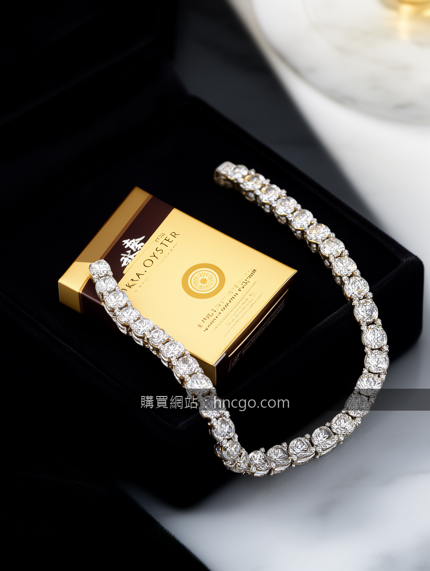 Elegant crystal bracelet photography in luxury jewelry style.
Subject: Place the